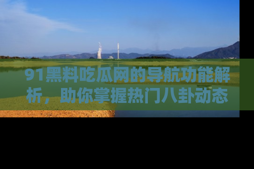 91黑料吃瓜网的导航功能解析，助你掌握热门八卦动态