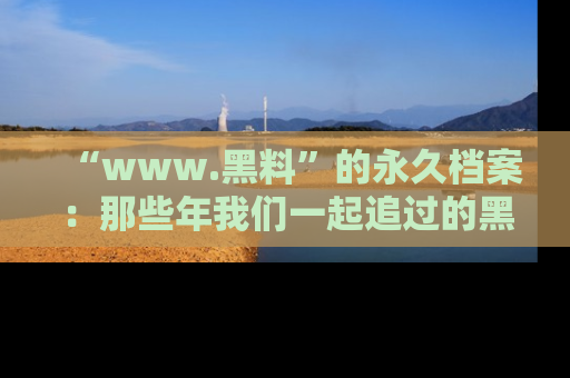 “www.黑料”的永久档案：那些年我们一起追过的黑料真相