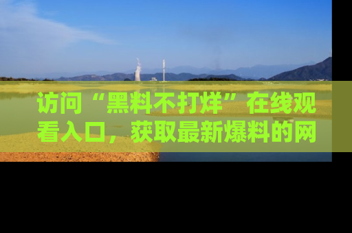 访问“黑料不打烊”在线观看入口，获取最新爆料的网址！
