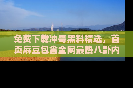 免费下载冲哥黑料精选，首页麻豆包含全网最热八卦内容