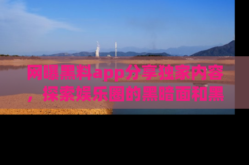 网曝黑料app分享独家内容，探索娱乐圈的黑暗面和黑料
