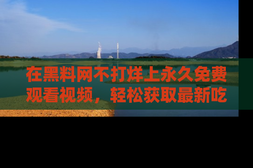 在黑料网不打烊上永久免费观看视频,轻松获取最新吃瓜资讯!